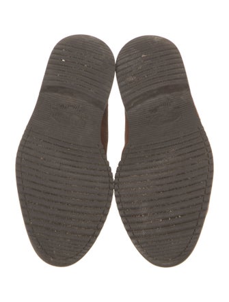 Salvatore Ferragamo Suede Lace-Up Boots