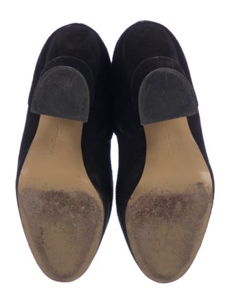 Salvatore Ferragamo Suede Sock Boots