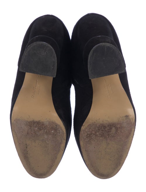 Salvatore Ferragamo Suede Sock Boots