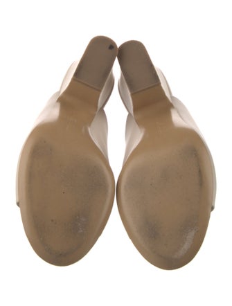 Salvatore Ferragamo Leather Slides