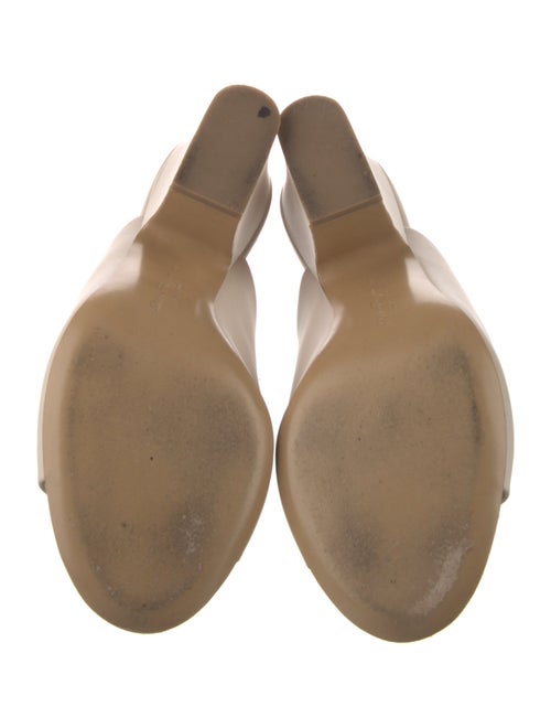 Salvatore Ferragamo Leather Slides