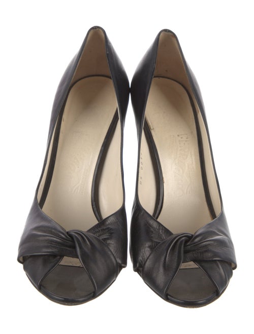 Salvatore Ferragamo Leather Pumps