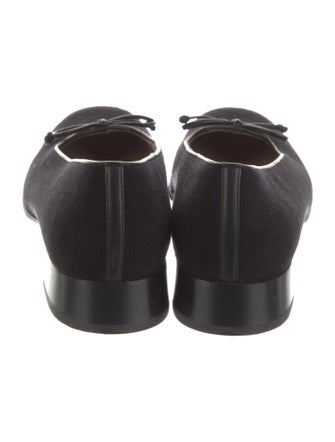 Salvatore Ferragamo Horsebit Accent Suede Ballet Flats