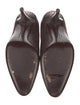 Salvatore Ferragamo Embossed Leather Printed Pumps