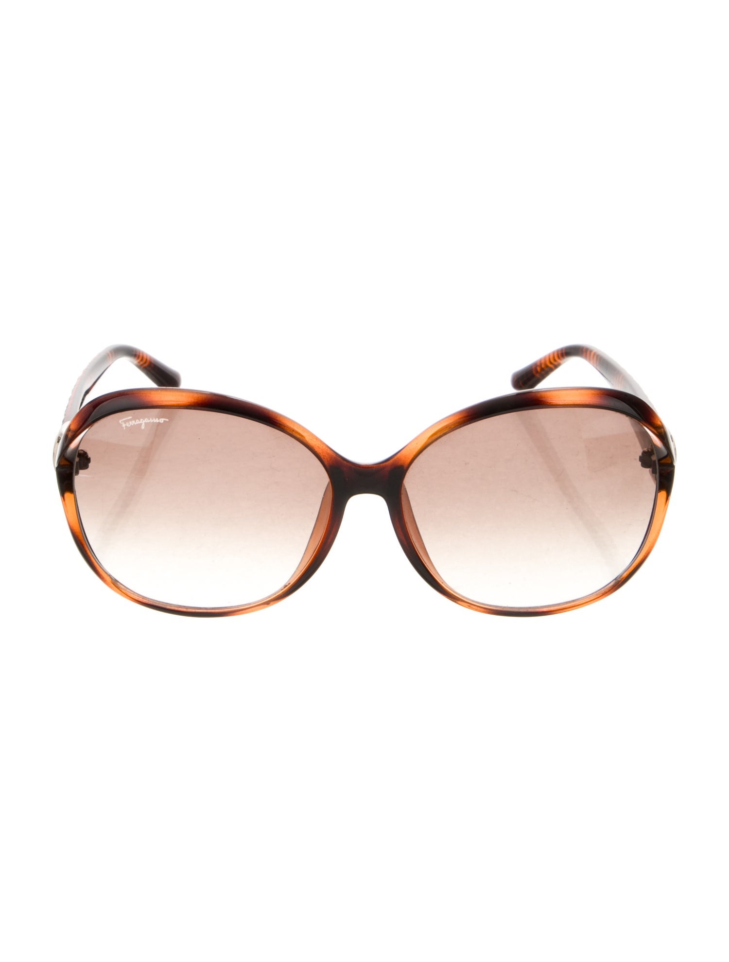 Salvatore Ferragamo Oversize Gradient Sunglasses