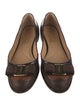 Salvatore Ferragamo Vara Bow Accent Leather Flats