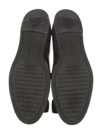 Salvatore Ferragamo Vara Bow Accent Leather Flats