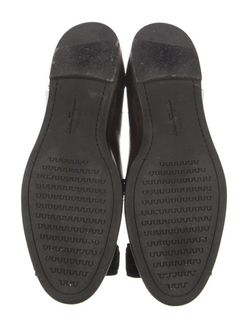 Salvatore Ferragamo Vara Bow Accent Leather Flats