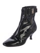 Salvatore Ferragamo Patent Leather Printed Boots