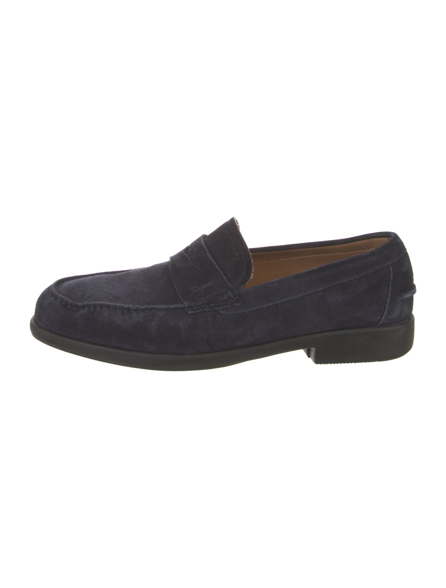 Salvatore Ferragamo Suede Dress Loafers