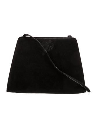 Salvatore Ferragamo Suede Evening Bag