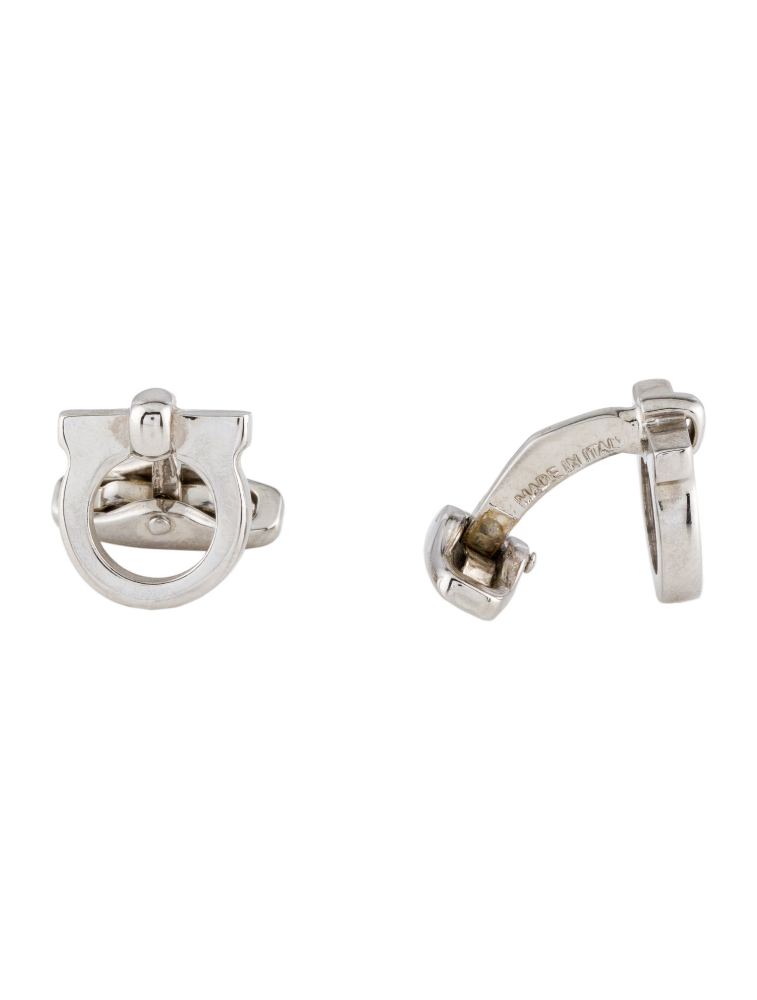 Salvatore Ferragamo Logo Cufflinks