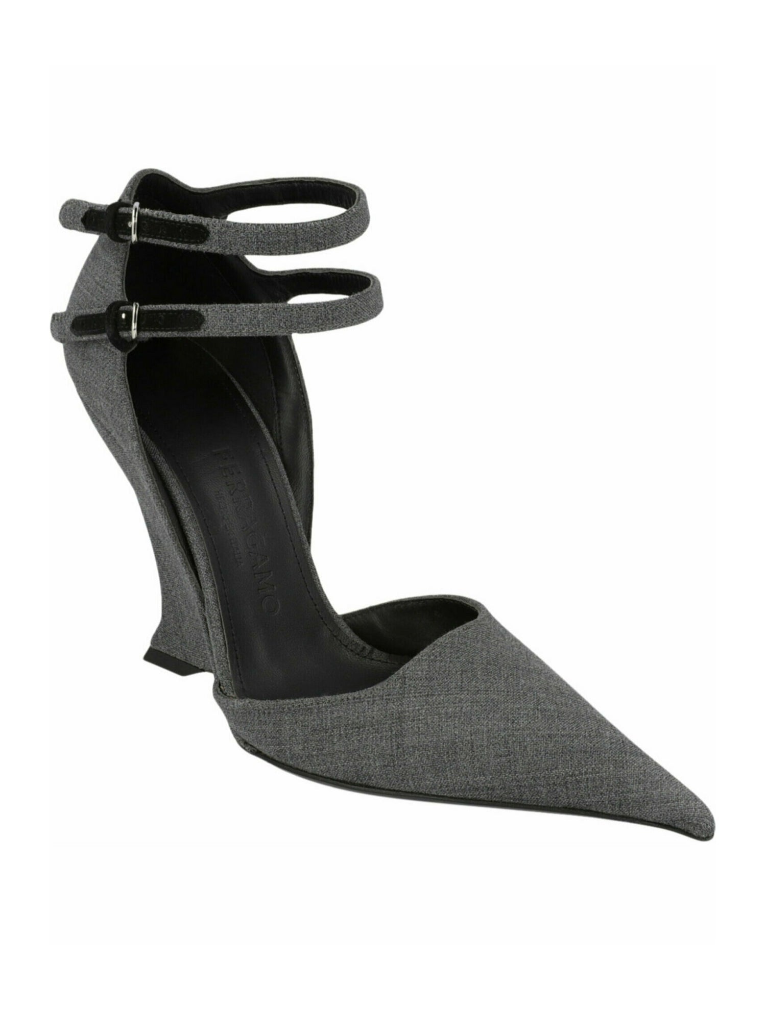 Salvatore Ferragamo Wool Wedges w/ Tags