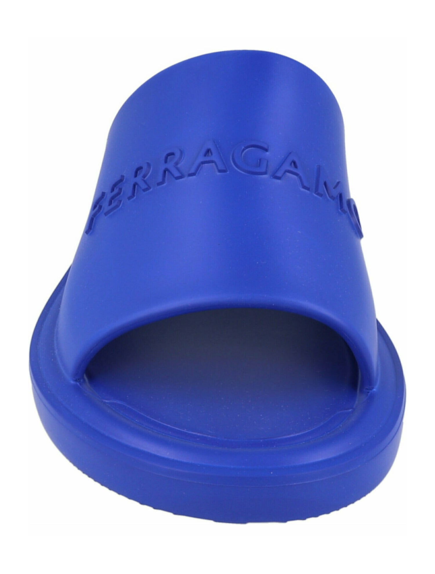Salvatore Ferragamo Rubber Slides w/ Tags - Blue Sandals, Shoes