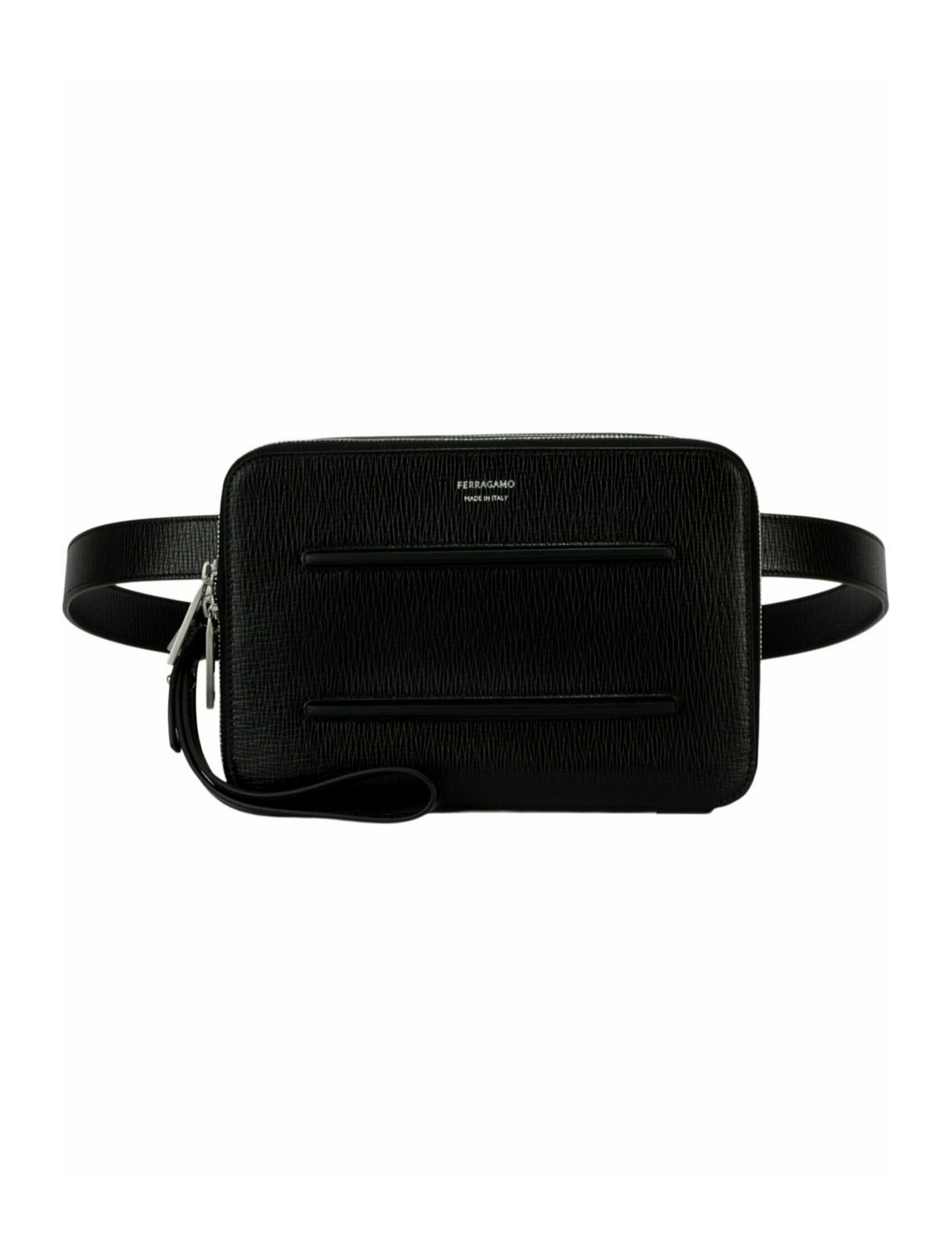 Salvatore Ferragamo Solid Belt Bag w/ Tags