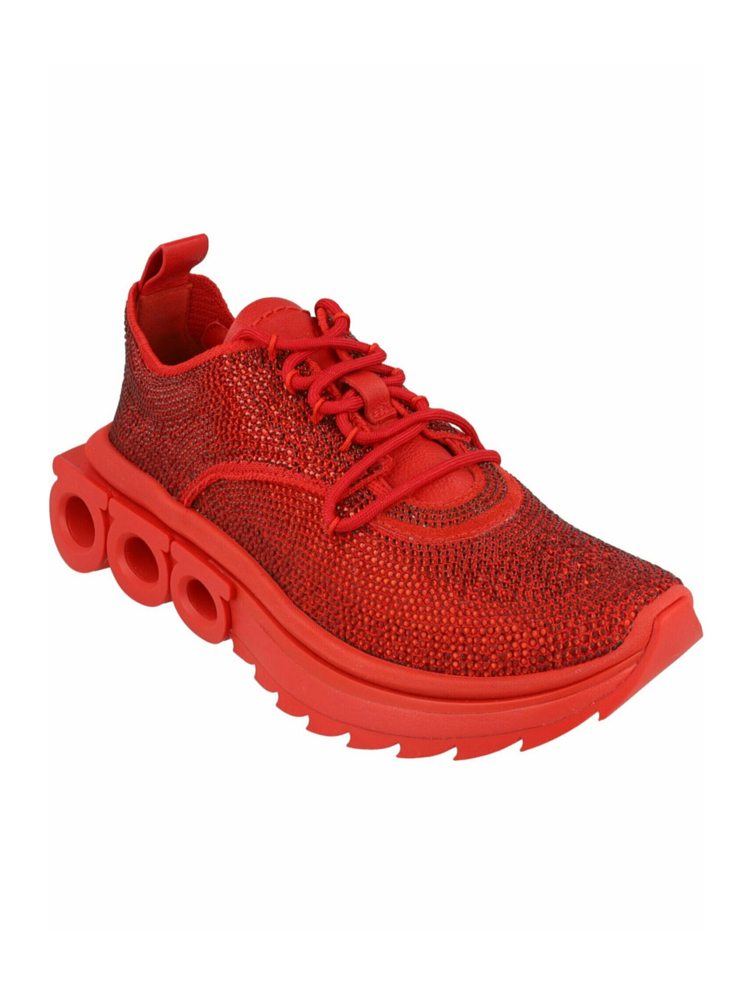 Salvatore Ferragamo Gancini Logo Athletic Sneakers w/ Tags