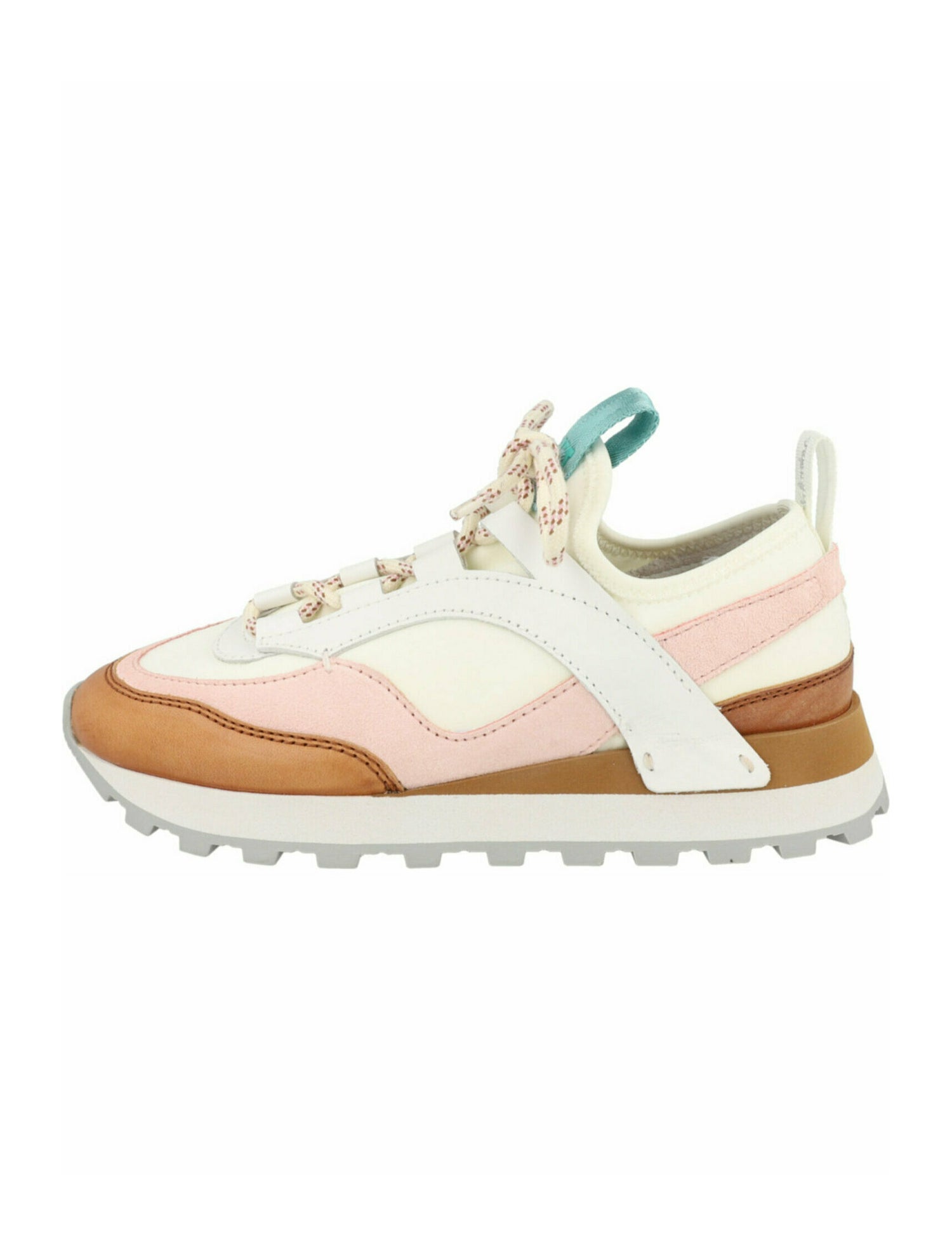 Salvatore Ferragamo Colorblock Pattern Athletic Sneakers w/ Tags