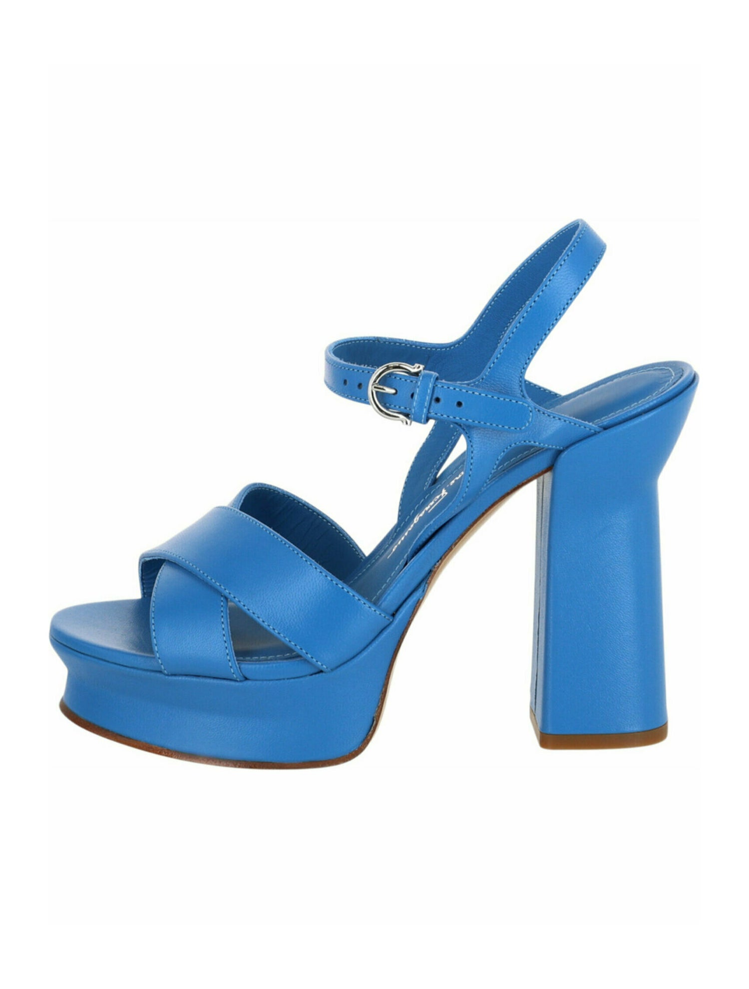 Christian Louboutin Colorblock Pattern Sandals - Blue