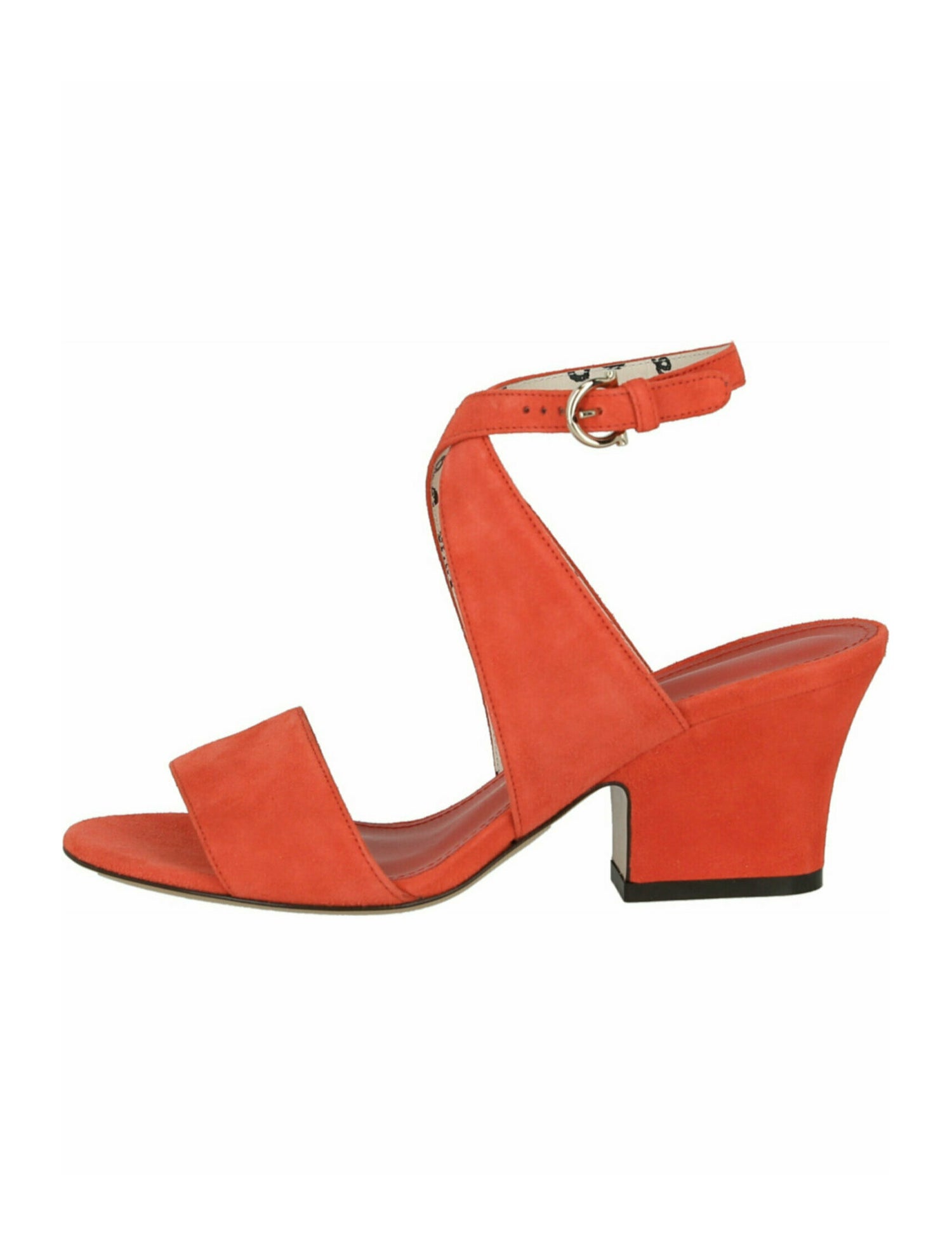 Salvatore Ferragamo Suede Solid Sandals w/ Tags