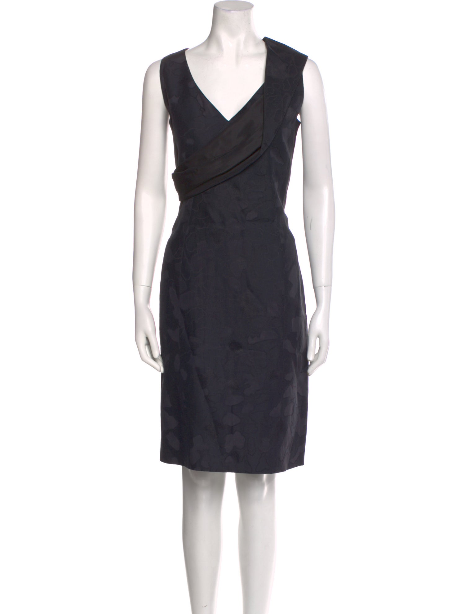Salvatore Ferragamo Silk Knee-Length Dress