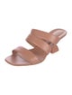 Salvatore Ferragamo Leather Slides