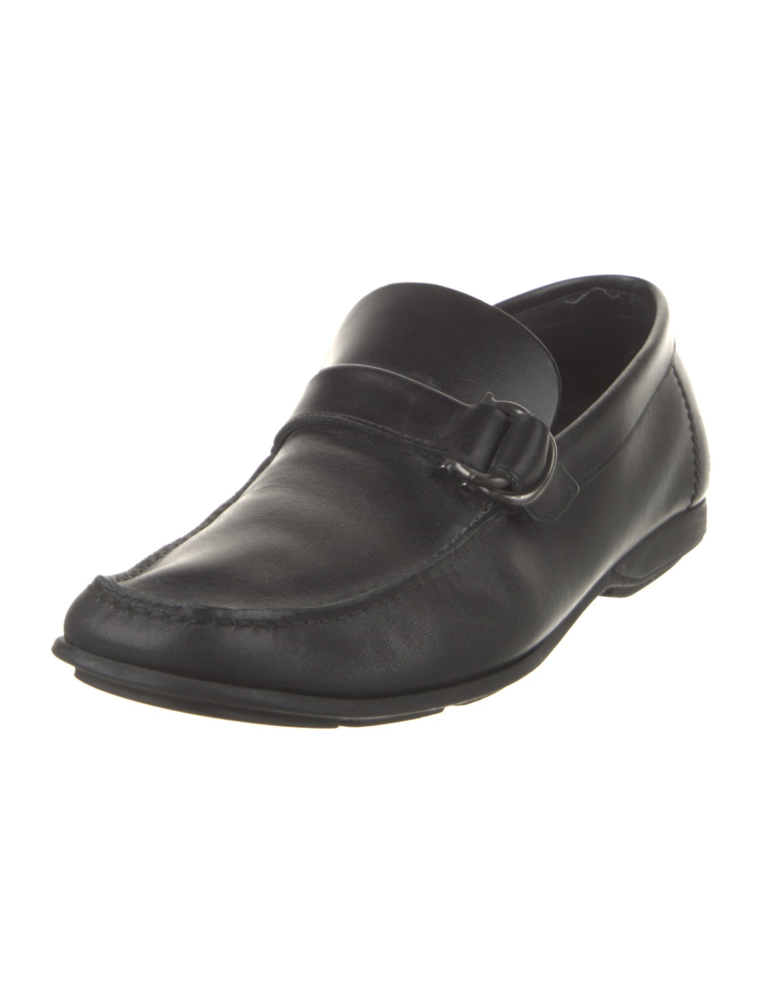 Salvatore Ferragamo Leather Dress Loafers