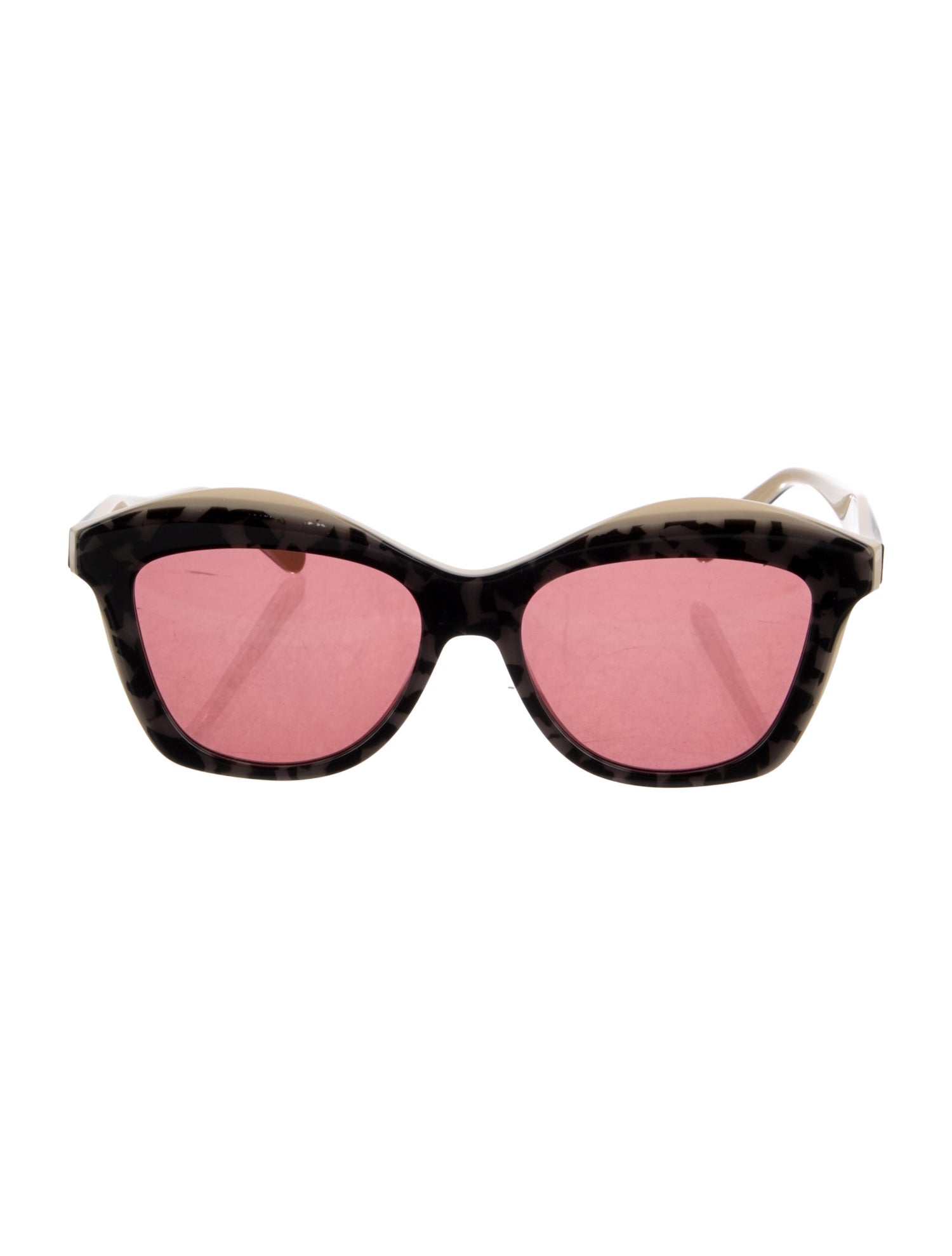 Salvatore Ferragamo Cat-Eye Tinted Sunglasses
