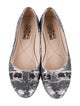 Salvatore Ferragamo Sequins Sequin Embellishments Ballet Flats