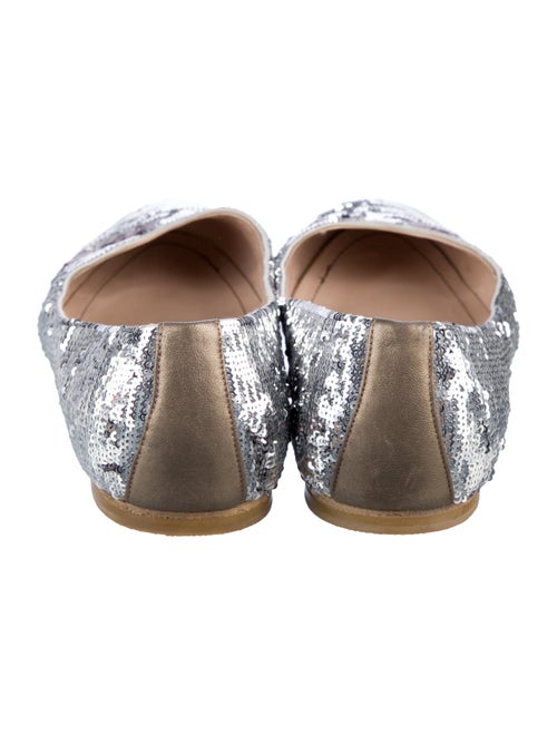 Salvatore Ferragamo Sequins Sequin Embellishments Ballet Flats