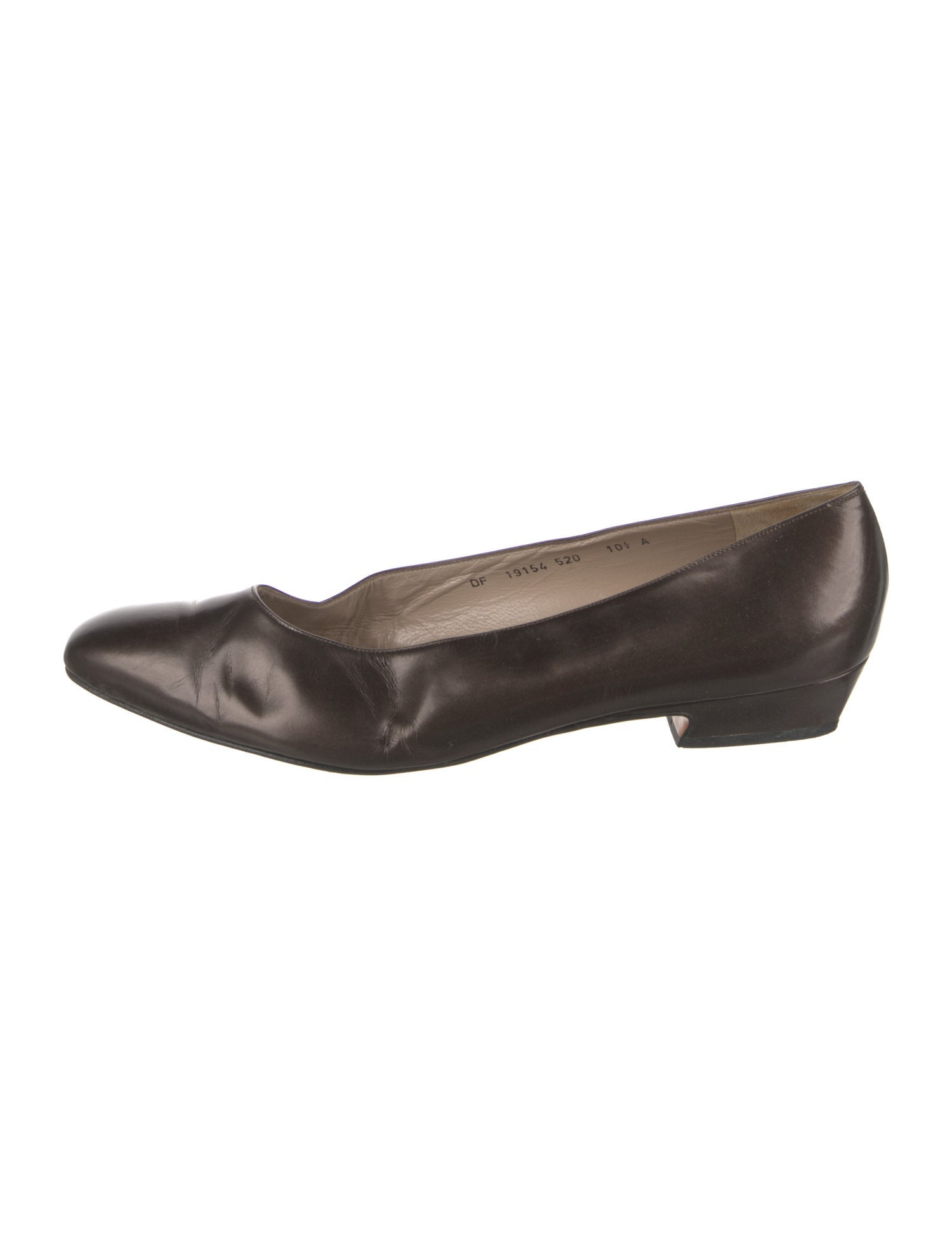 Salvatore Ferragamo Leather Flats