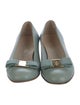 Salvatore Ferragamo Vara Bow Accent Leather Flats