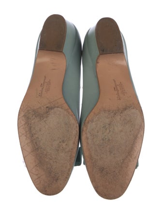 Salvatore Ferragamo Vara Bow Accent Leather Flats