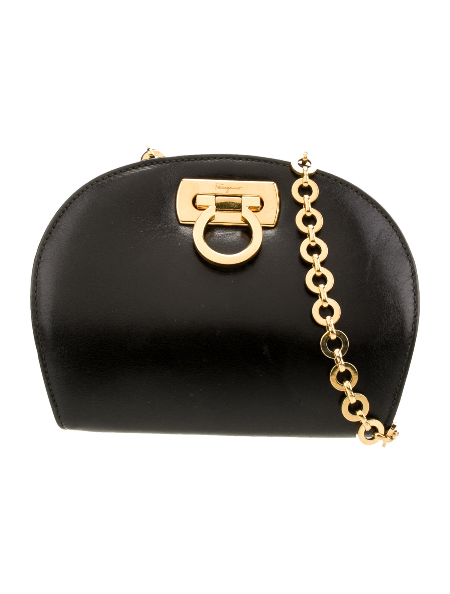 Salvatore Ferragamo Leather Shoulder Bag