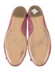 Salvatore Ferragamo Vara Bow Accent Suede Ballet Flats
