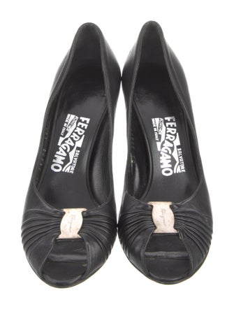 Salvatore Ferragamo Leather Pumps
