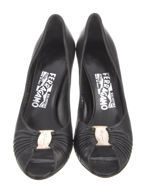 Salvatore Ferragamo Leather Pumps