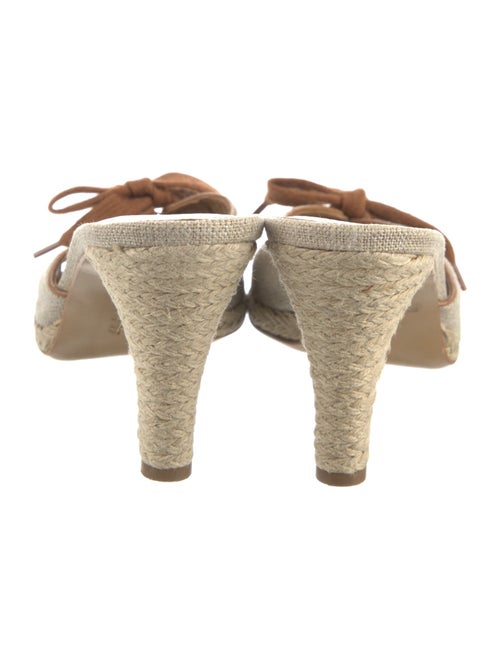 Salvatore Ferragamo Canvas Espadrilles