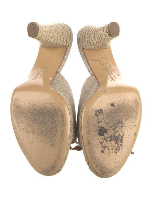 Salvatore Ferragamo Canvas Espadrilles