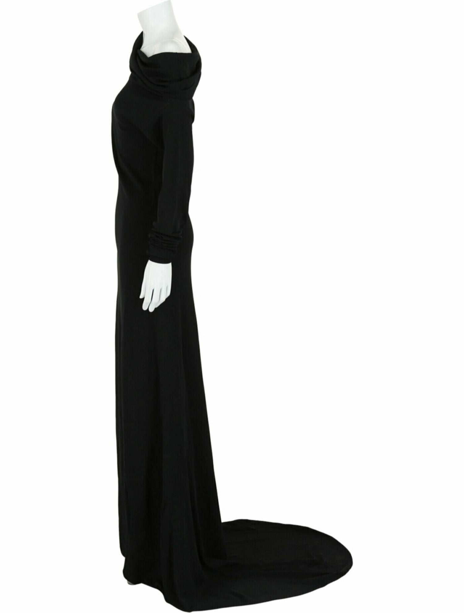 Salvatore Ferragamo Solid Evening Gown w/ Tags