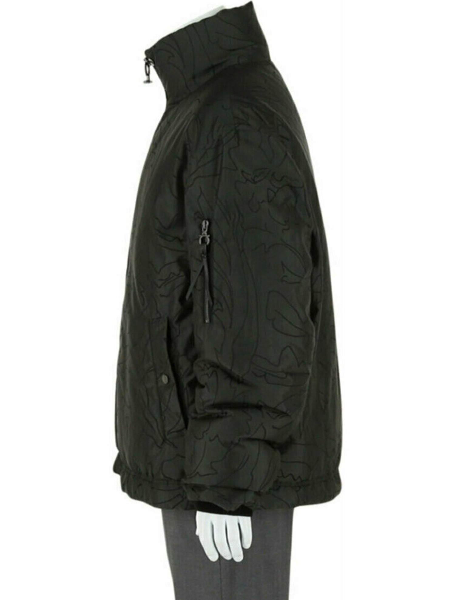 Salvatore Ferragamo Gancini Logo Jacket w/ Tags