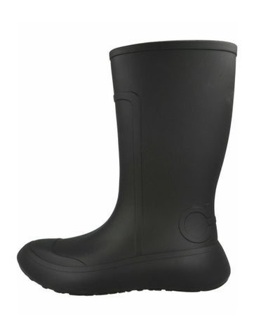 Salvatore Ferragamo Boots Gancini Logo Rain US7 | 7