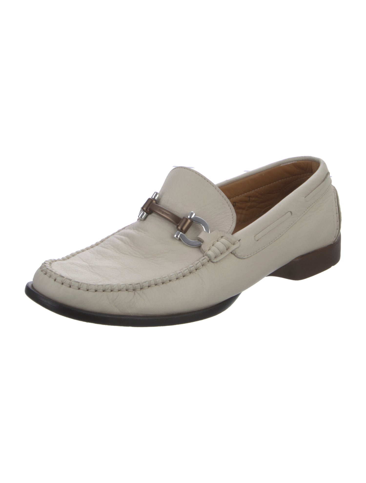 Salvatore Ferragamo Leather Loafers