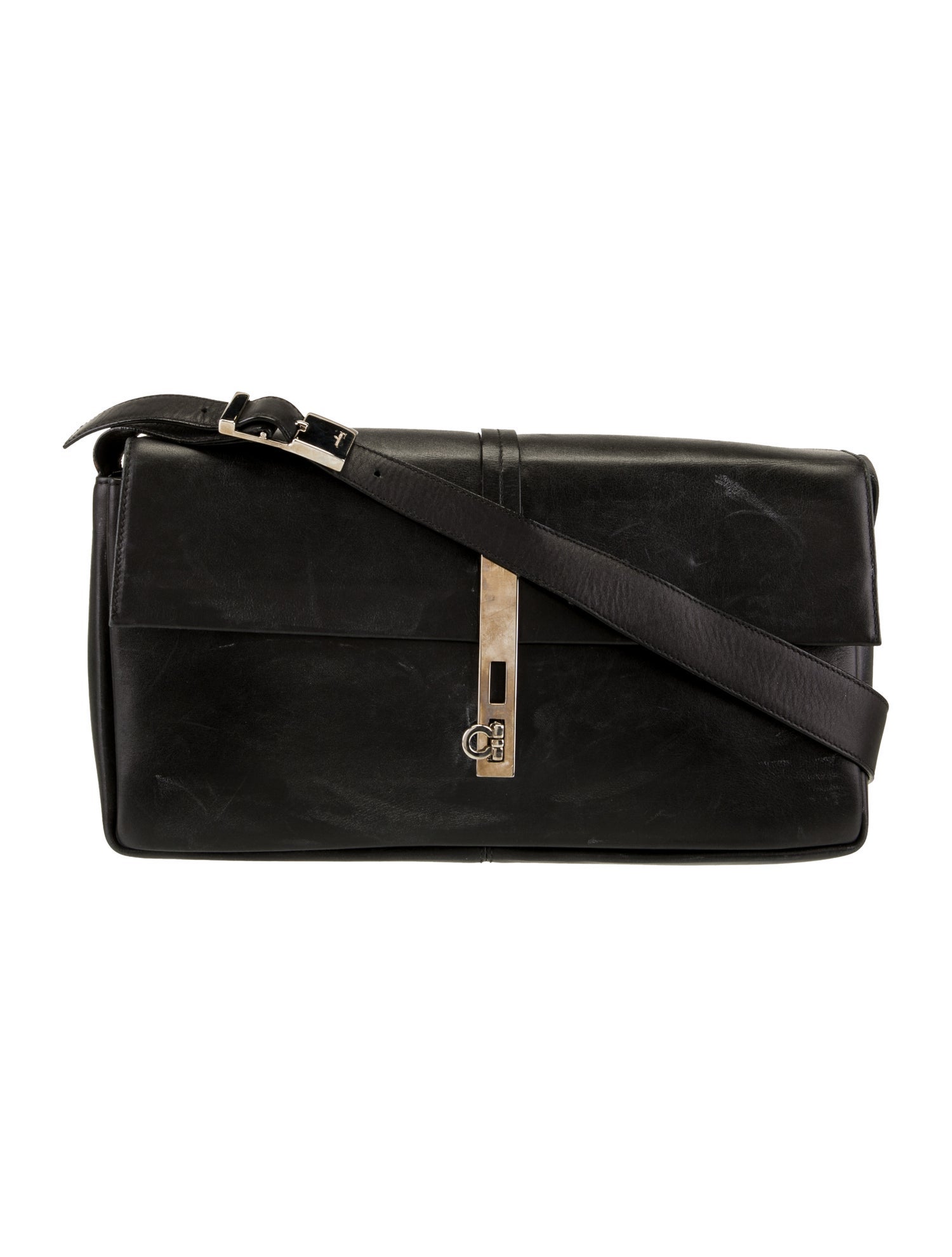 Salvatore Ferragamo Leather Shoulder Bag