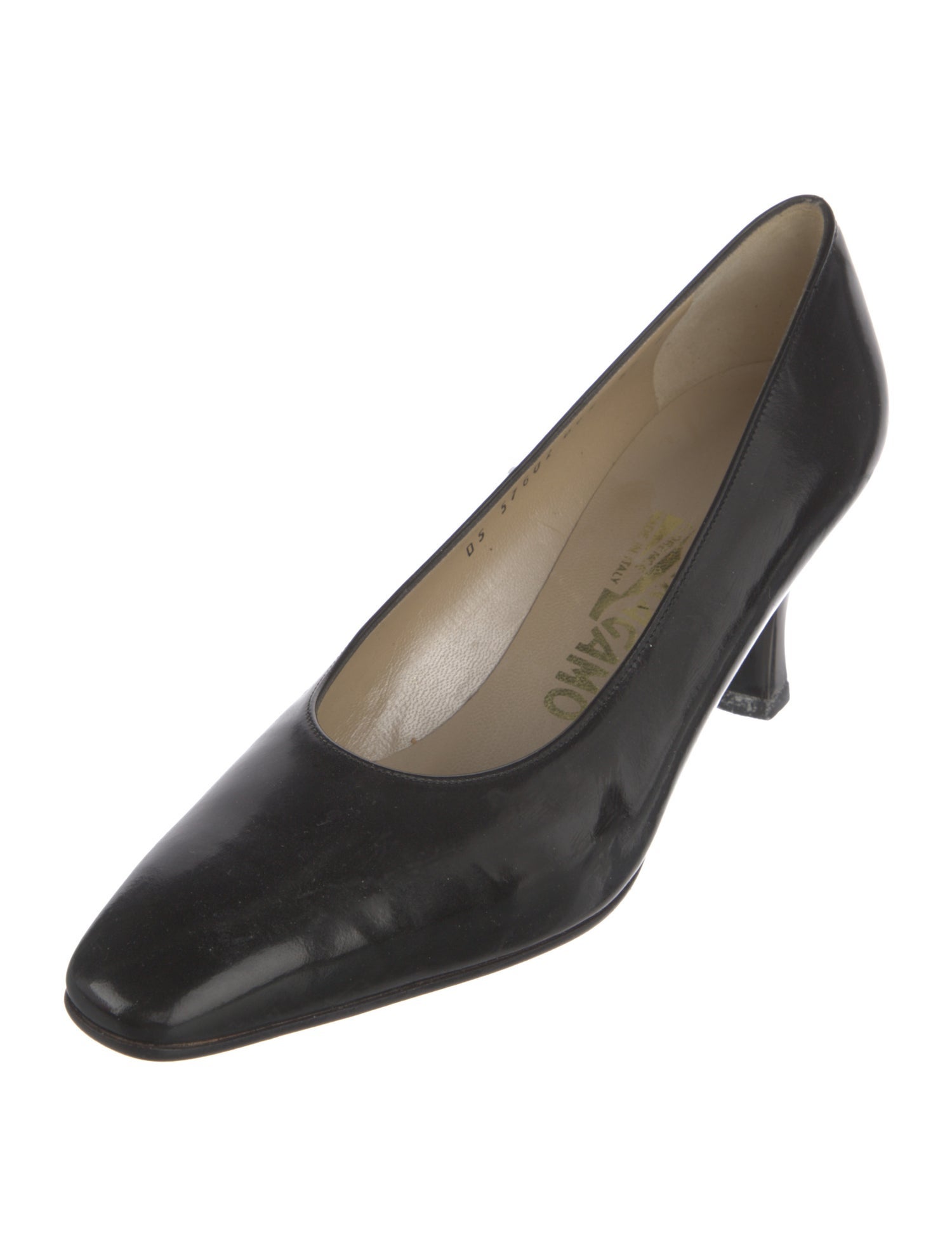 Salvatore Ferragamo Patent Leather Pumps