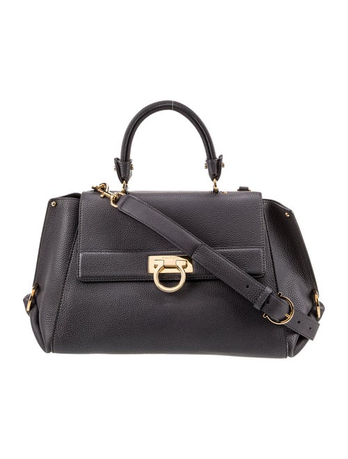Salvatore Ferragamo Gancini Top Handle Bag