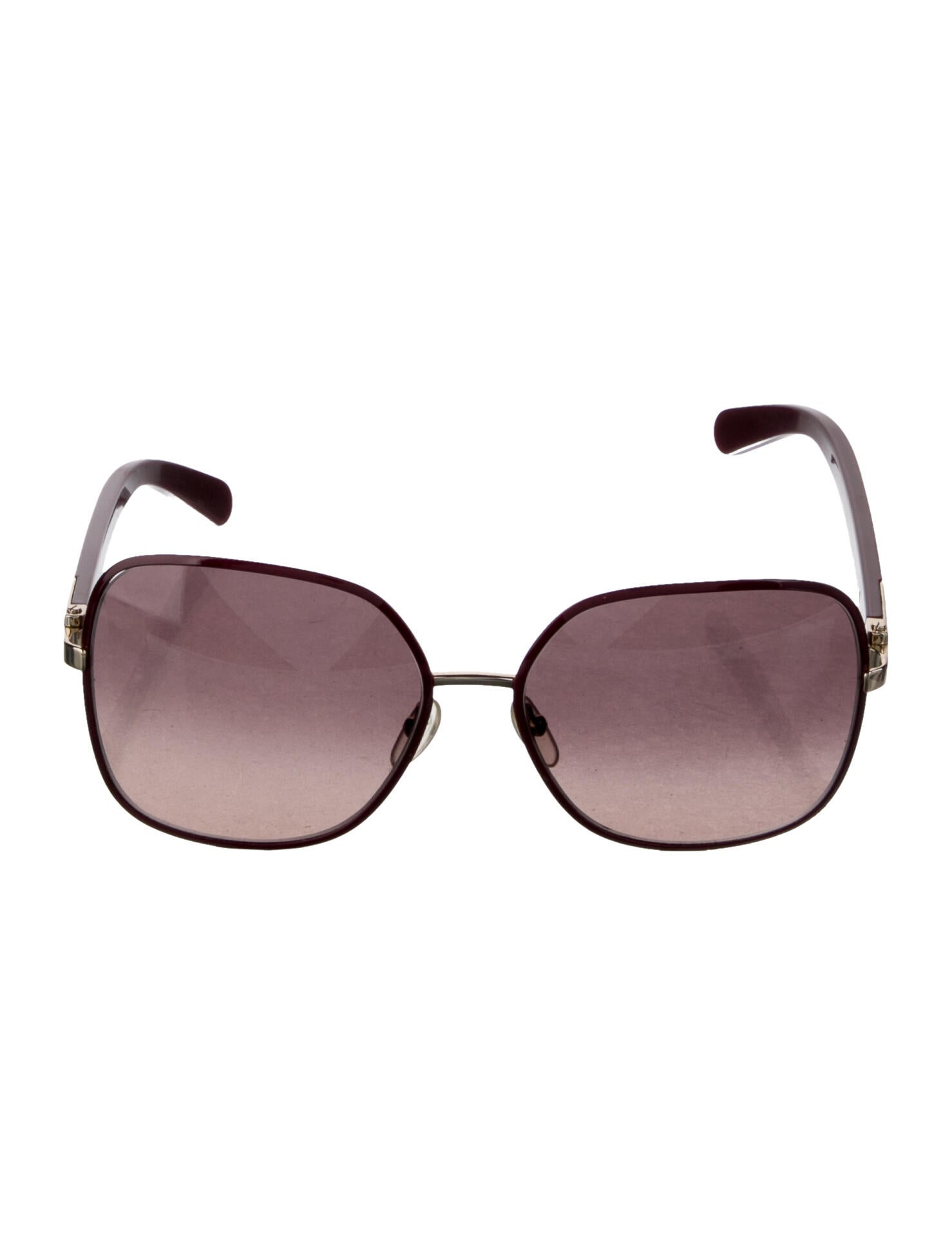 Salvatore Ferragamo Oversize Gradient Sunglasses