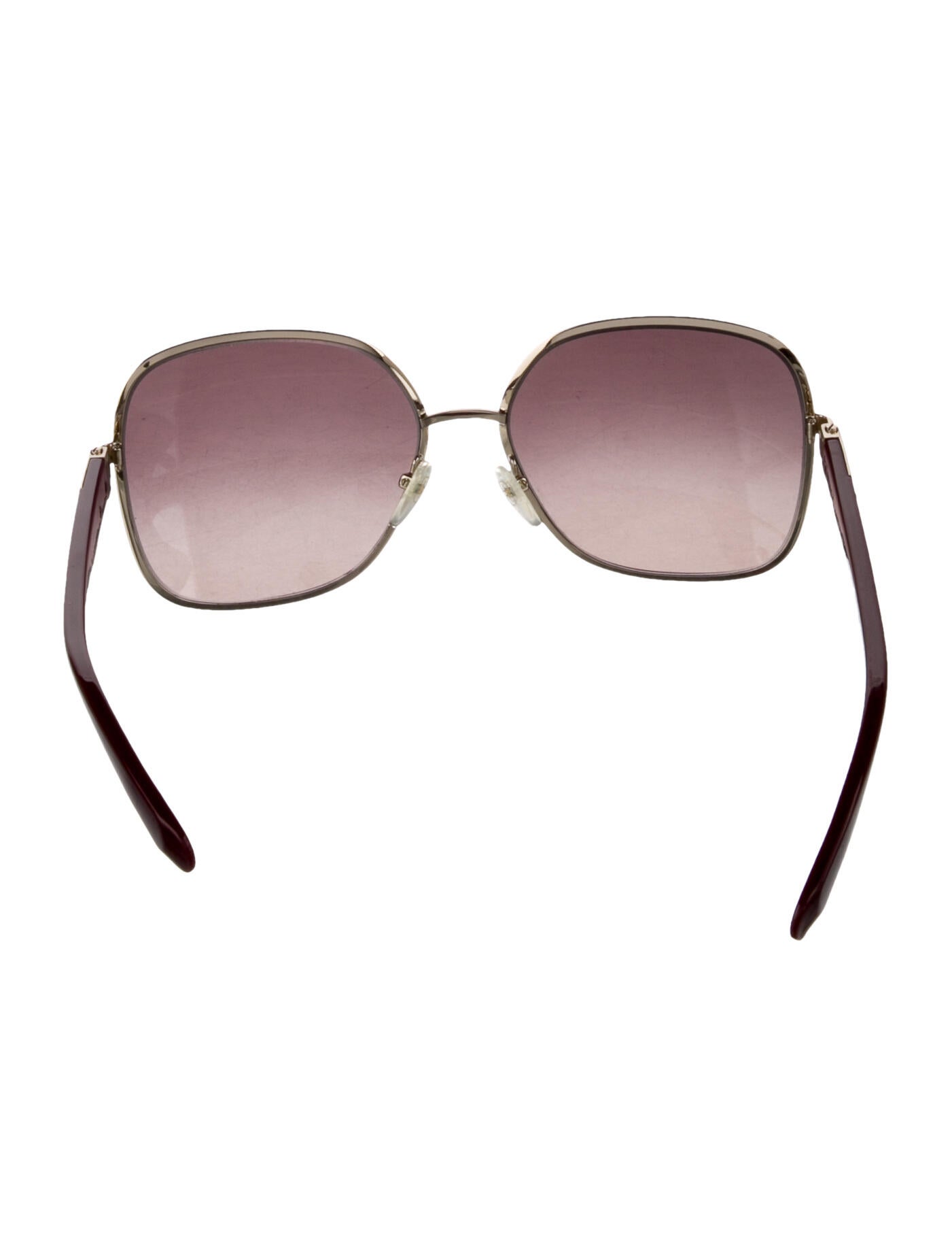 Salvatore Ferragamo Oversize Gradient Sunglasses