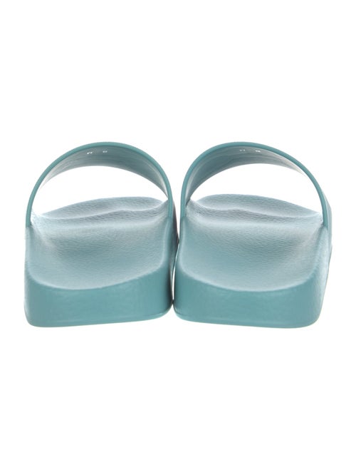 Salvatore Ferragamo Rubber Graphic Print Slides