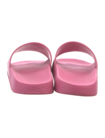 Salvatore Ferragamo Rubber Printed Slides