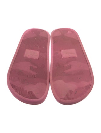 Salvatore Ferragamo Rubber Printed Slides
